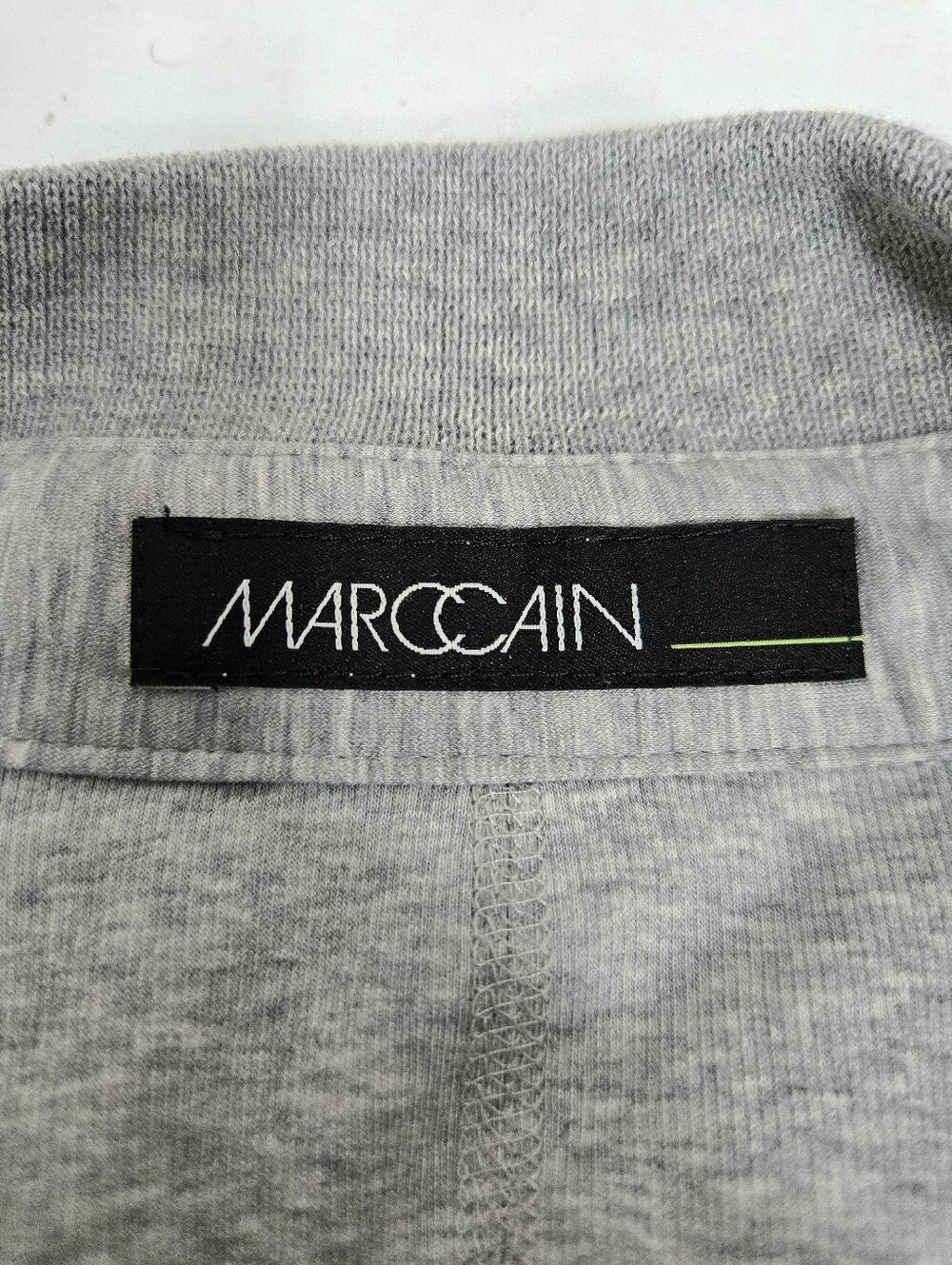 Marc Cain Light Grey 100% Cotton Blazer, Size N4 (8) ~ VGUC - Picture 7 of 11